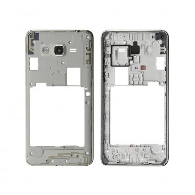 Lcd Frame Middle Chassis For Samsung Galaxy J2 Ace Pink By - Maxbhi Com
