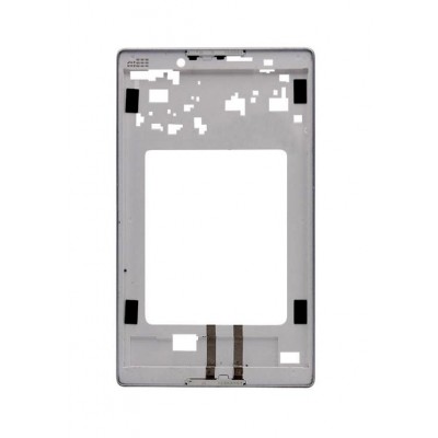 Lcd Frame Middle Chassis For Lenovo Tab 2 A850 Pink By - Maxbhi Com