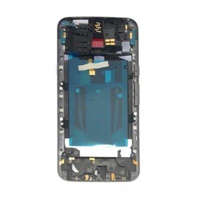 Lcd Frame Middle Chassis For Motorola Moto X Style 32gb Black By - Maxbhi Com