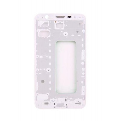 Lcd Frame Middle Chassis For Samsung Galaxy J7 Prime 2 White By - Maxbhi Com