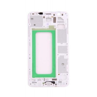 Lcd Frame Middle Chassis For Samsung Galaxy J7 Prime 2 White By - Maxbhi Com