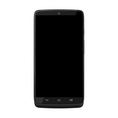 Lcd Frame Middle Chassis For Motorola Moto G Turbo Black By - Maxbhi Com