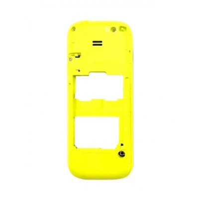 Lcd Frame Middle Chassis For Samsung Guru Music 2 Black By - Maxbhi Com