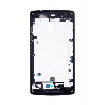 Lcd Frame Middle Chassis For Lenovo A1000 Black By - Maxbhi Com