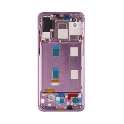 Lcd Frame Middle Chassis For Xiaomi Mi 9 Violet By - Maxbhi Com