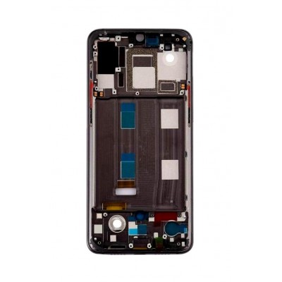 Lcd Frame Middle Chassis For Xiaomi Mi 9 Grey By - Maxbhi Com
