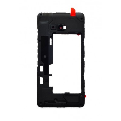 Lcd Frame Middle Chassis For Microsoft Lumia 640 Xl Lte Dual Sim Blue By - Maxbhi Com