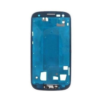 Lcd Frame Middle Chassis For Samsung Galaxy S3 Brown By - Maxbhi Com