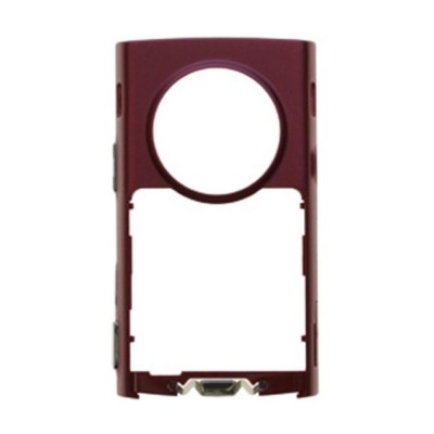 Lcd Frame Middle Chassis For Nokia N95 8gb Red By - Maxbhi Com