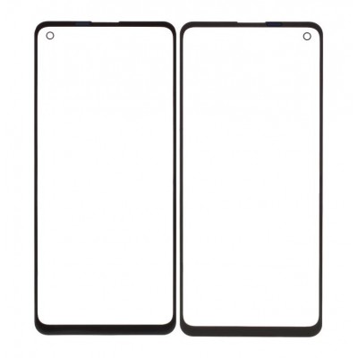 Replacement Front Glass For Samsung Galaxy A21s Blue By - Maxbhi Com