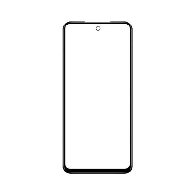 Replacement Front Glass For Xiaomi Redmi Note 9s Grey By - Maxbhi Com