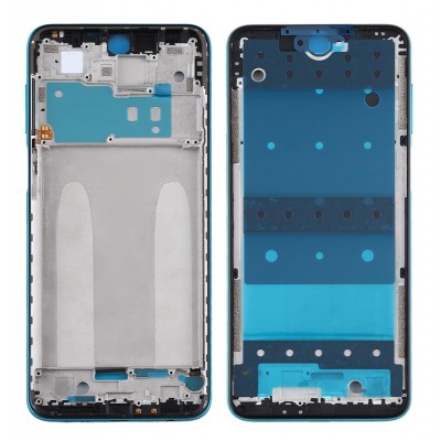 Lcd Frame Middle Chassis For Xiaomi Redmi Note 9 Pro Blue By - Maxbhi Com