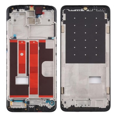 Lcd Frame Middle Chassis For Oppo A5 2020 Black By - Maxbhi Com