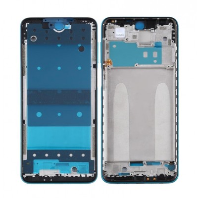 Lcd Frame Middle Chassis For Xiaomi Redmi Note 9 Pro Max Black By - Maxbhi Com