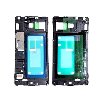 Lcd Frame Middle Chassis For Samsung Galaxy A7 White By - Maxbhi Com