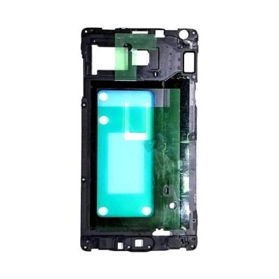 Lcd Frame Middle Chassis For Samsung Galaxy A7 White By - Maxbhi Com