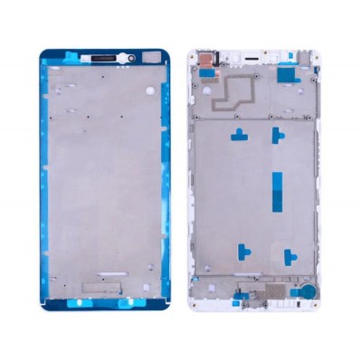 Lcd Frame Middle Chassis For Xiaomi Mi Max 128gb White By - Maxbhi Com