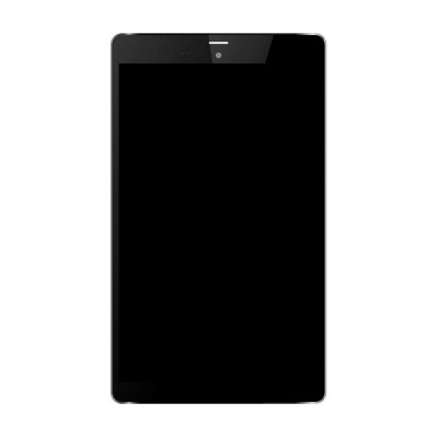 Lcd Frame Middle Chassis For Micromax Canvas Tab P666 Black By - Maxbhi Com