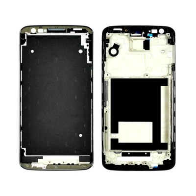 Lcd Frame Middle Chassis For Lg G2 D802 Red By - Maxbhi Com