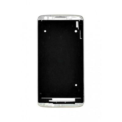 Lcd Frame Middle Chassis For Lg G2 D803 White By - Maxbhi Com