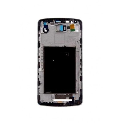 Lcd Frame Middle Chassis For Lg G3 D851 Black By - Maxbhi Com