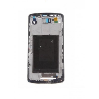 Lcd Frame Middle Chassis For Lg G3 Vs985 Black By - Maxbhi Com
