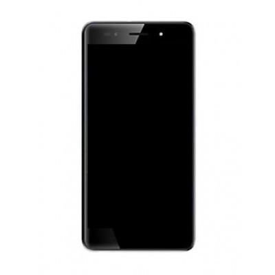 Lcd Frame Middle Chassis For Lava R1 Black By - Maxbhi Com