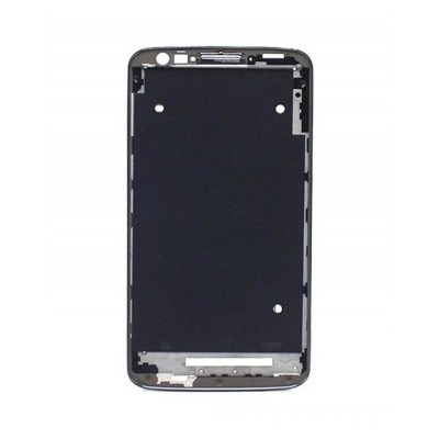 Lcd Frame Middle Chassis For Lg G2 F320 Black By - Maxbhi Com