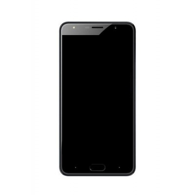 Lcd Frame Middle Chassis For Micromax Evok Dual Note White By - Maxbhi Com