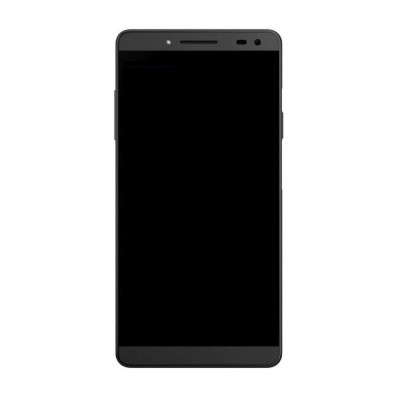 Lcd Frame Middle Chassis For Panasonic Eluga I2 3gb Ram Black By - Maxbhi Com