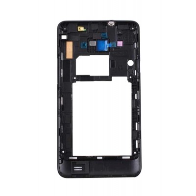 Lcd Frame Middle Chassis For Samsung Galaxy S2 Function Black By - Maxbhi Com