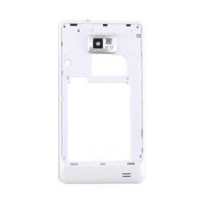 Lcd Frame Middle Chassis For Samsung Galaxy S2 Function Pink By - Maxbhi Com