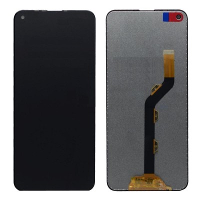 LCD with Touch Screen for Tecno Spark 5 Grey
