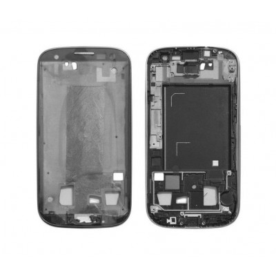 Lcd Frame Middle Chassis For Samsung I9301i Galaxy S3 Neo Red By - Maxbhi Com