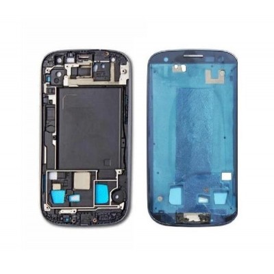 Lcd Frame Middle Chassis For Samsung I9301i Galaxy S3 Neo White By - Maxbhi Com