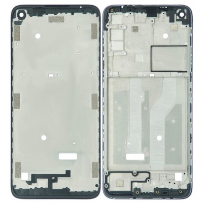 Lcd Frame Middle Chassis For Motorola Moto G8 Blue By - Maxbhi Com