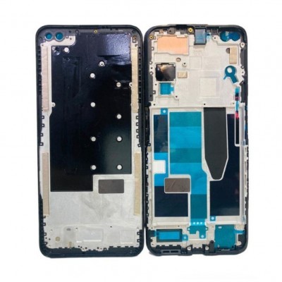 Lcd Frame Middle Chassis For Realme X3 Superzoom Black By - Maxbhi Com