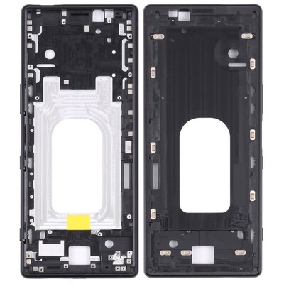 Lcd Frame Middle Chassis For Sony Xperia 1 Black By - Maxbhi Com