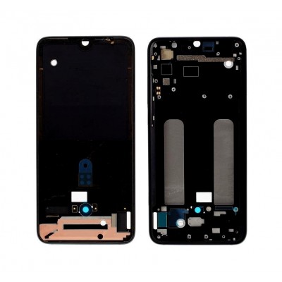 Lcd Frame Middle Chassis For Xiaomi Mi 9 Lite Blue By - Maxbhi Com