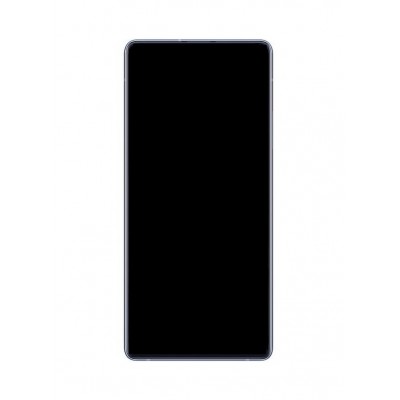 Lcd Frame Middle Chassis For Samsung Galaxy A Quantum White By - Maxbhi Com