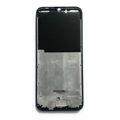 Lcd Frame Middle Chassis For Tecno Camon 12 Pro Blue By - Maxbhi Com
