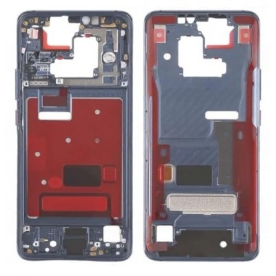Lcd Frame Middle Chassis For Huawei Mate 20 Purple By - Maxbhi Com