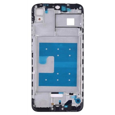 Lcd Frame Middle Chassis For Huawei Y6 2019 Black By - Maxbhi Com