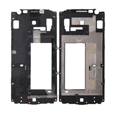 Lcd Frame Middle Chassis For Samsung Galaxy A3 Sma300f Black By - Maxbhi Com