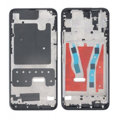 Lcd Frame Middle Chassis For Huawei Y9s Black By - Maxbhi Com