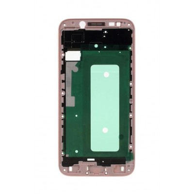 Lcd Frame Middle Chassis For Samsung Galaxy J7 2017 Rose Gold By - Maxbhi Com