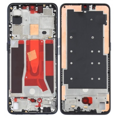 Lcd Frame Middle Chassis For Oppo Reno 3 5g Black By - Maxbhi Com