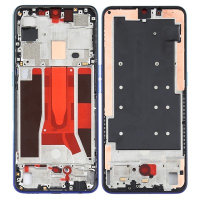 Lcd Frame Middle Chassis For Oppo Reno 3 5g Blue By - Maxbhi Com