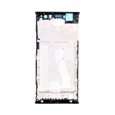 Lcd Frame Middle Chassis For Sony Xperia Xa2 Ultra White By - Maxbhi Com