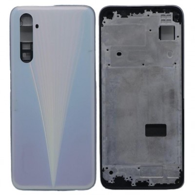 Full Body Housing For Realme 6i White - Maxbhi Com